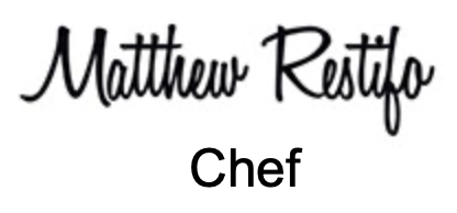 Matthew Restifo Chef logo